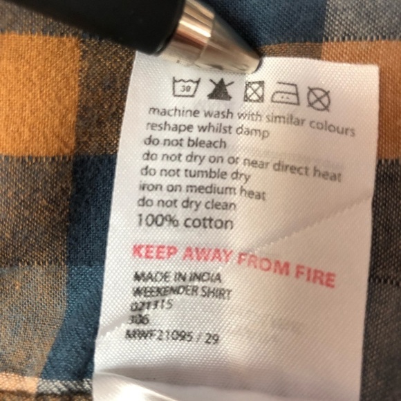 Mountain Warehouse Plaid Short Sleeve Shirt Size Med - Picture 4 of 7